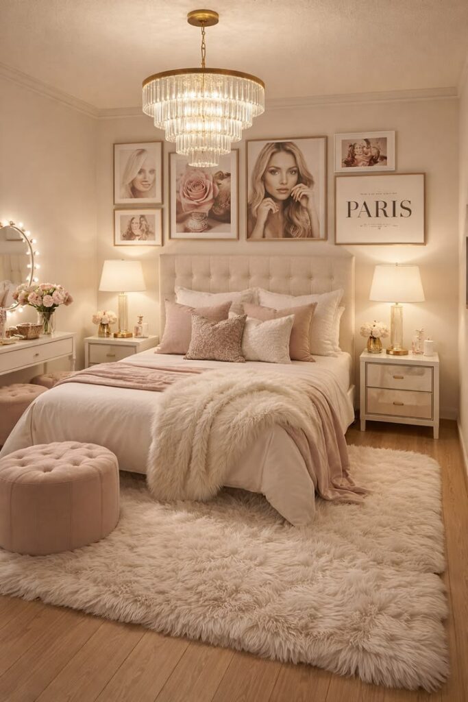 Wall photo frames for bredroom