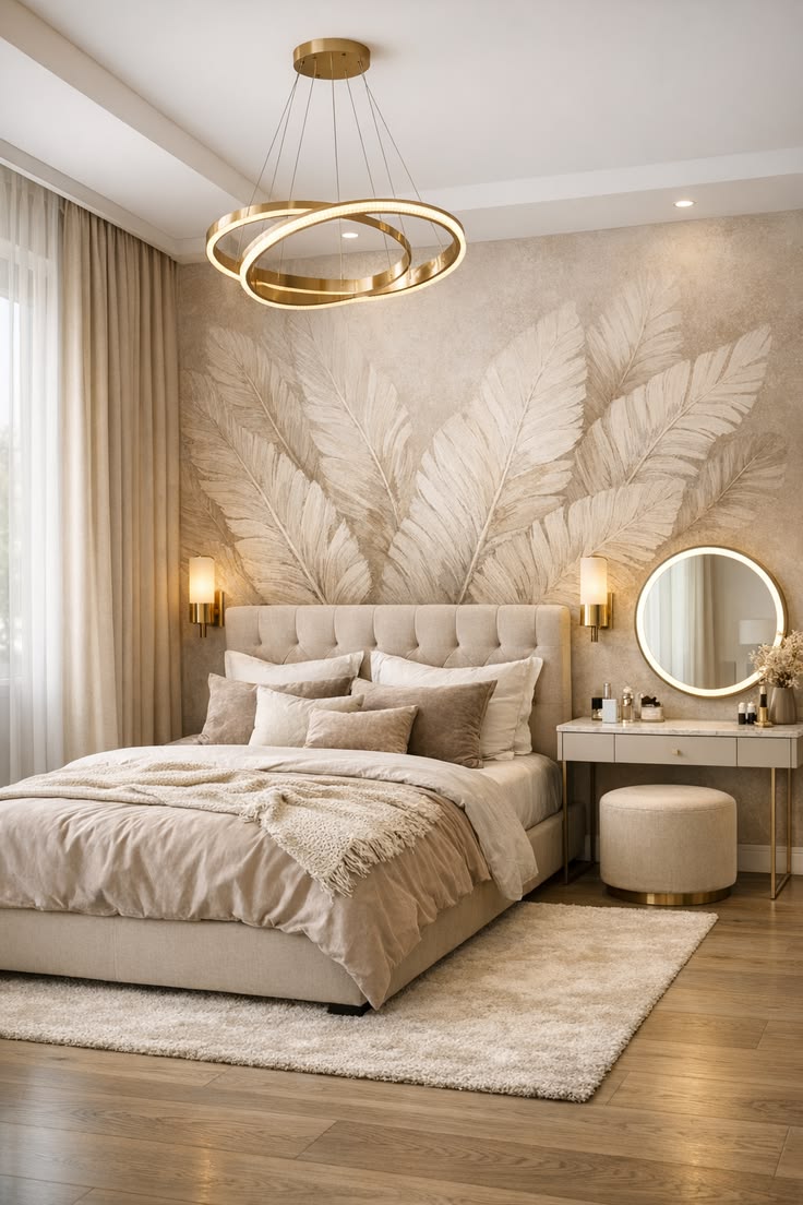 Accent Wallpaper for bedroom