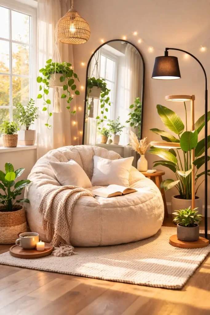 Cozy rental room aesthetic with Blinkit decor gems by UrbanOde styling.