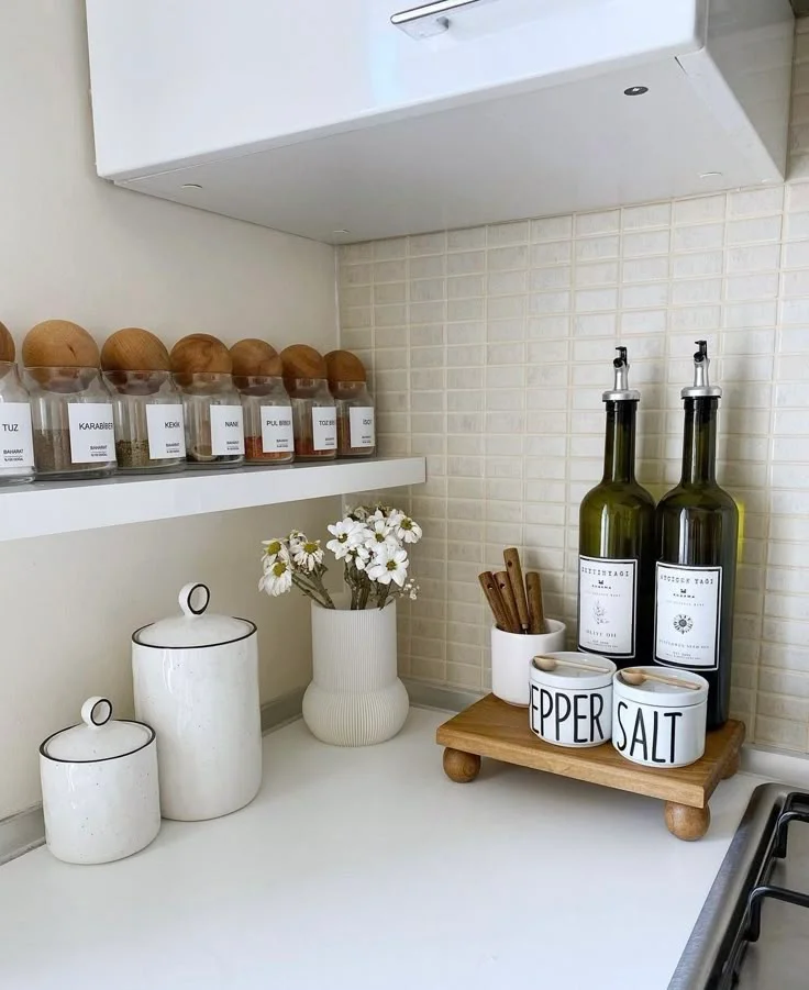 organized kitchen essentials